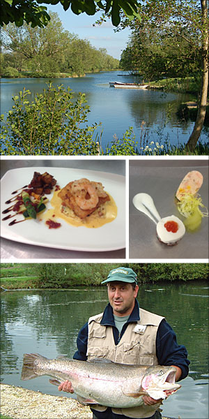 lechlade and bushyleaze trout fishery trout recipes cooking cookery school learn to fish